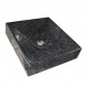 Diamond Blue granite rock  wash basin stone sinks for outdoor  bathroom