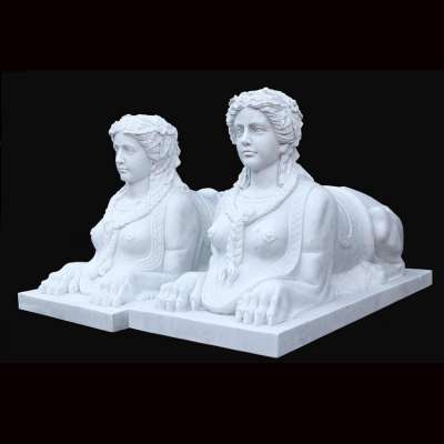 Low Price sphinx decorative marble statue