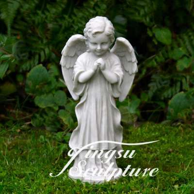 Professional Carved marble angel figurines